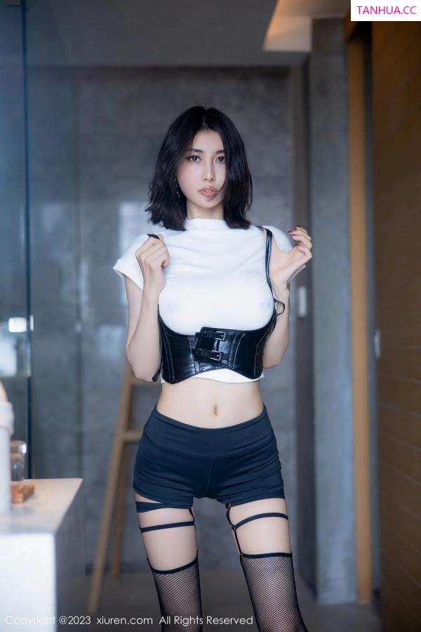   [XiuRen]高清写真图 2023.03.21 No.6443 lingyu69 新人美腿第6张图片